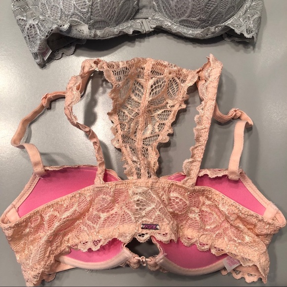 COPY - Victoria secrets sparkly push up bras bundle! - Picture 2 of 3